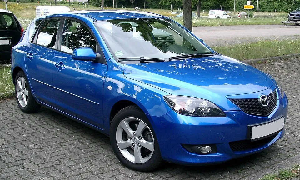 3 (Mazda) BK (2003-2009) (ATE_MK60, L'OEM n'est pas répertorié, Pas de code défauts, Pas de problème de freinage)